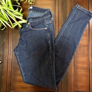 Forever 21 Dark Wash Denim Skinny Jeans Size 24